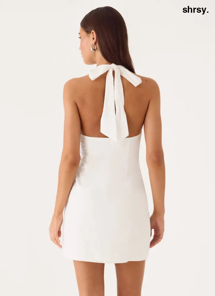 Feyric Mini Dress - White - Mini Dresses
