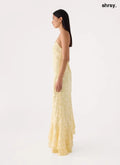 Take A Photo Midi Dress - Yellow - Midi Dresses